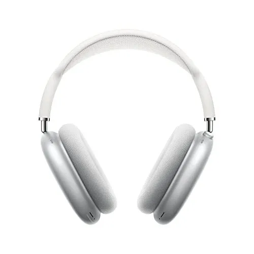 Tai nghe AirPods Max màu xanh da trời kết nối qua cáp USB-C, minh họa khả năng âm thanh lossless và độ trễ thấp cho người dùng chuyên nghiệp và game thủ.
