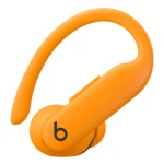 Tai nghe Powerbeats Pro 2 màu cam điện tử với thiết kế móc vành tai chắc chắn