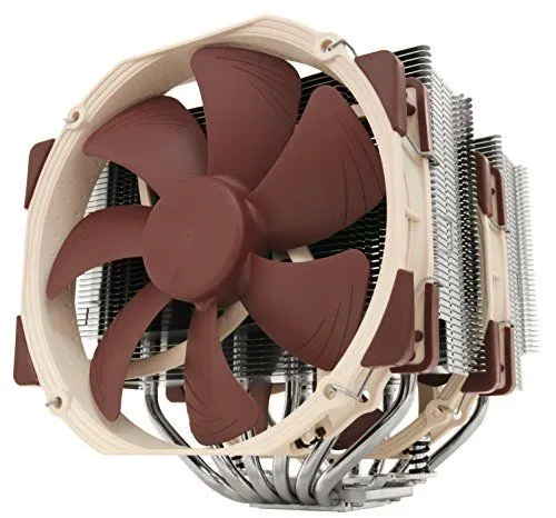 Tản nhiệt khí Noctua NH-D15 với hai quạt làm mát lớn.