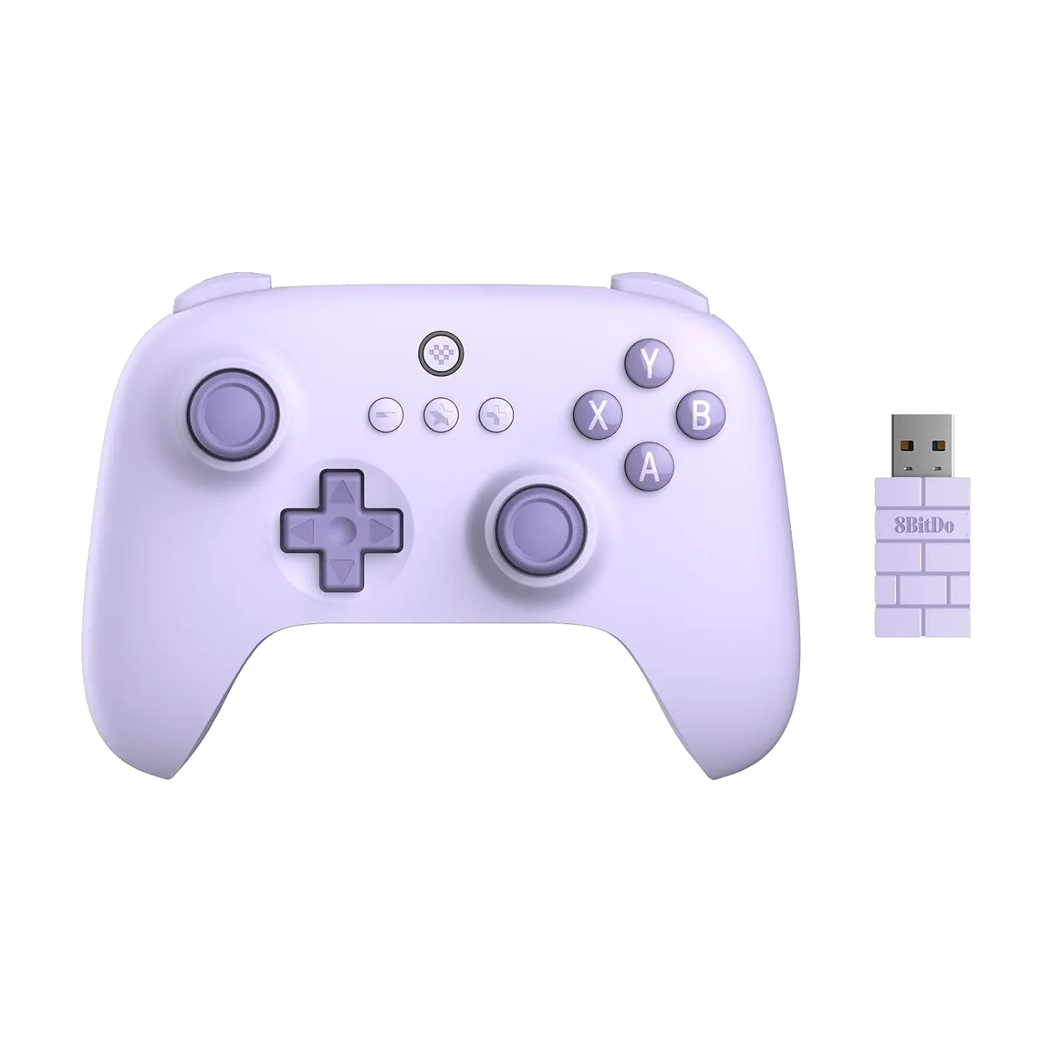 Tay cầm không dây 8Bitdo Ultimate 2C màu xanh lá với thiết kế công thái học