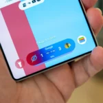 Thanh Now Bar trên Samsung Galaxy S25 Ultra hiển thị thông báo trực tiếp, thể hiện tiềm năng cập nhật tức thì của One UI 8.