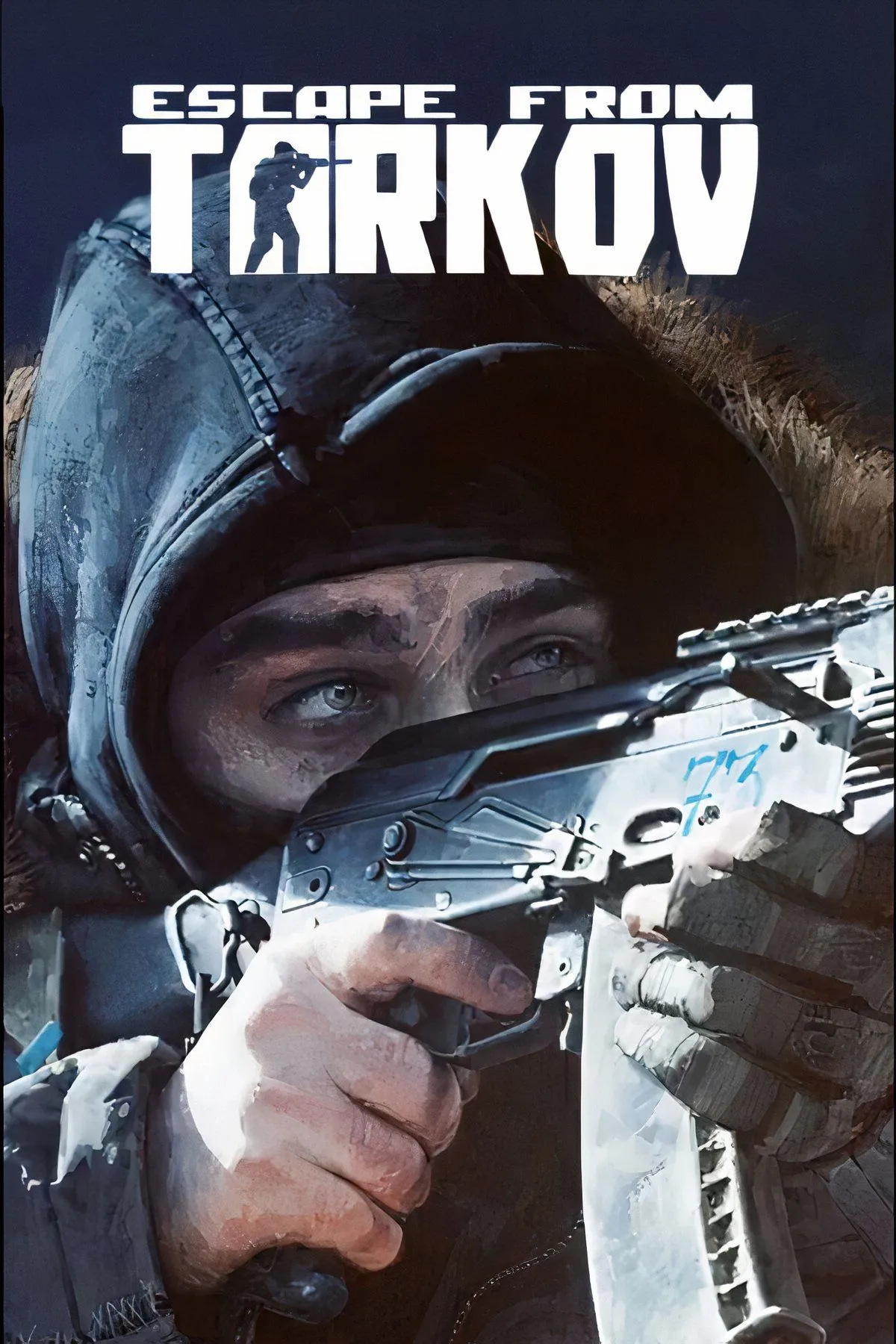 Thẻ bài Escape from Tarkov hiển thị thông tin game và các nền tảng hỗ trợ