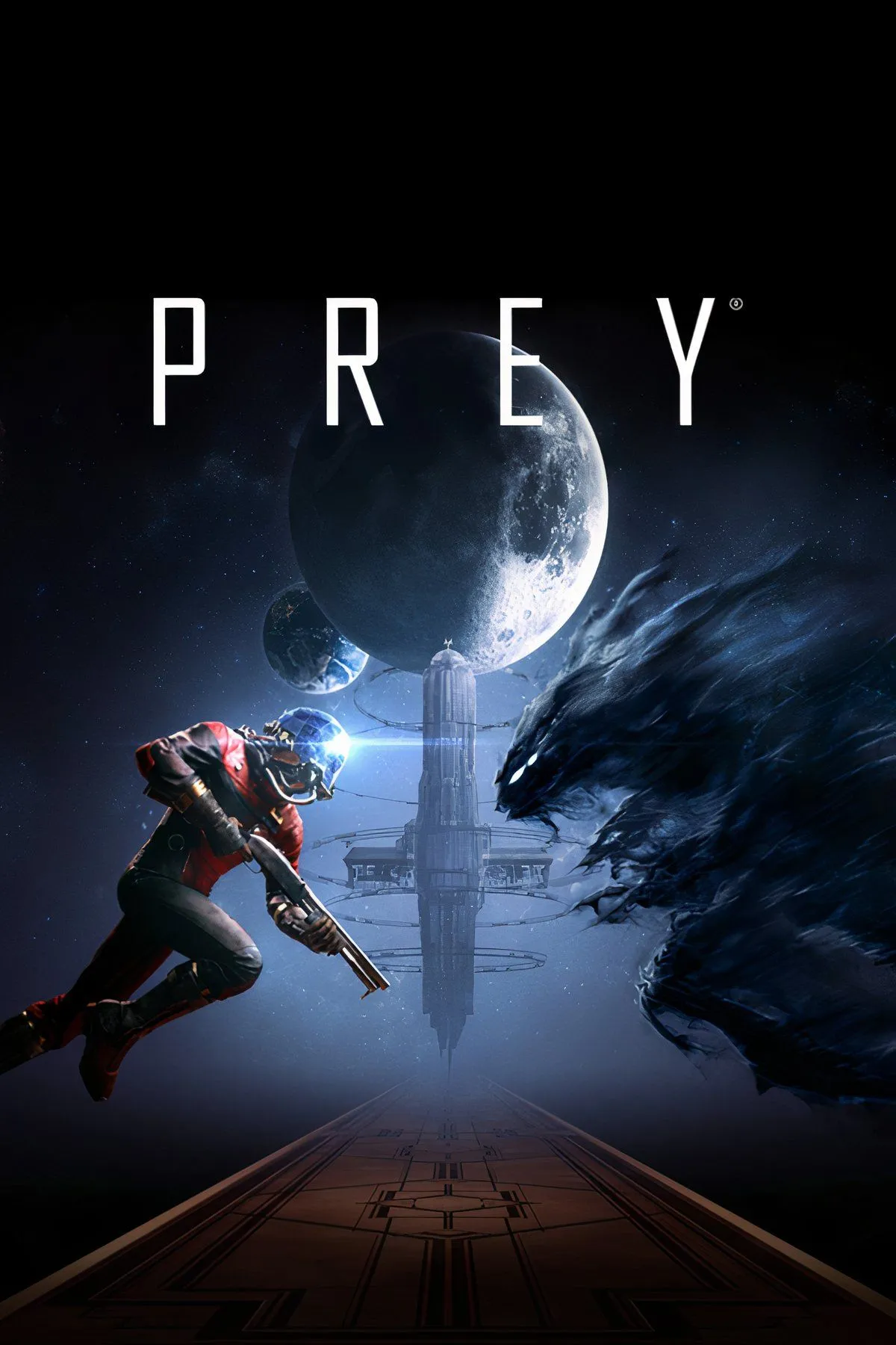 Thẻ bài Prey hiển thị thông tin game và các nền tảng hỗ trợ