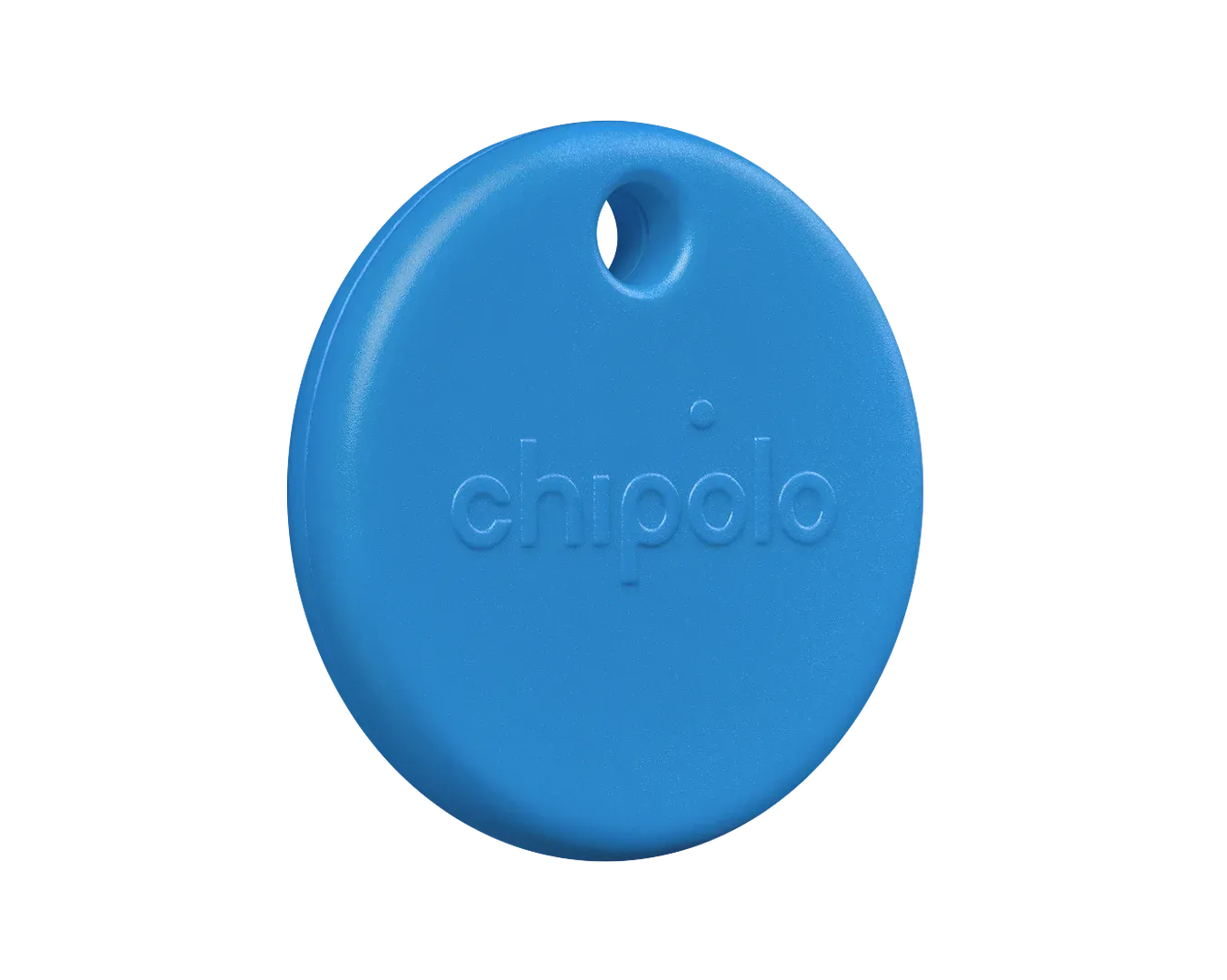 Thiết bị định vị Chipolo Pop màu xanh dương có móc khóa