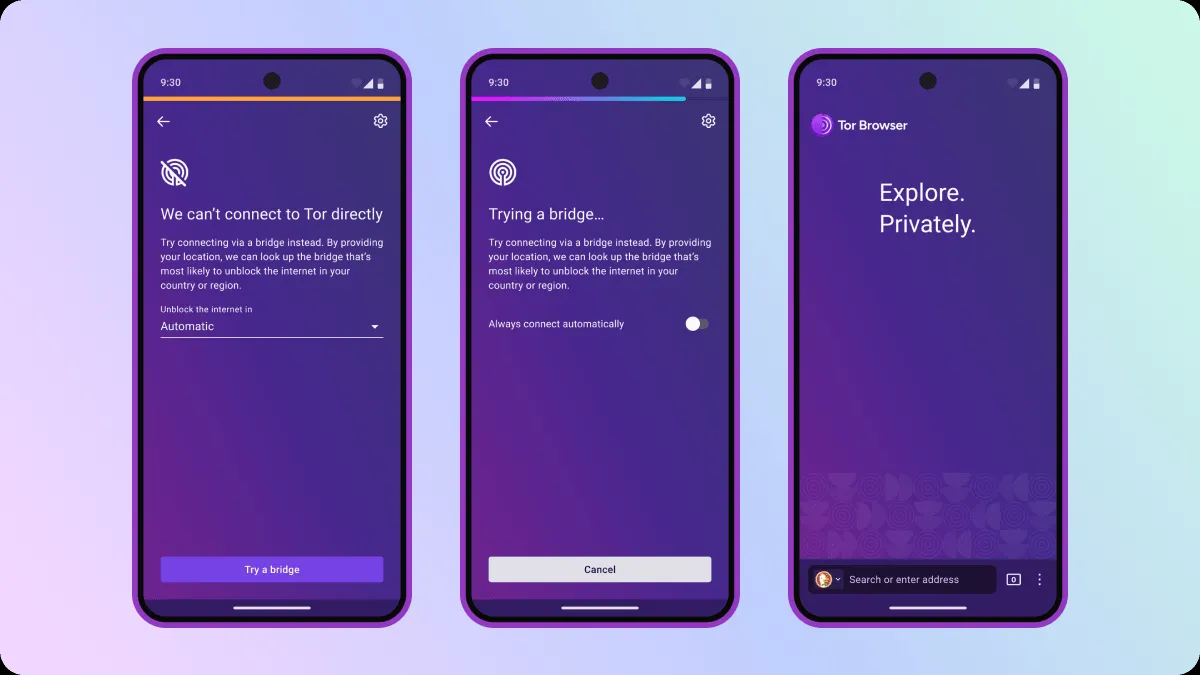 Tor Connection Assist trên Android