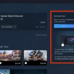 Trang thanh toán Steam hiển thị thông báo về giấy phép sử dụng sản phẩm kỹ thuật số, nhấn mạnh người dùng mua quyền truy cập chứ không phải sở hữu game.
