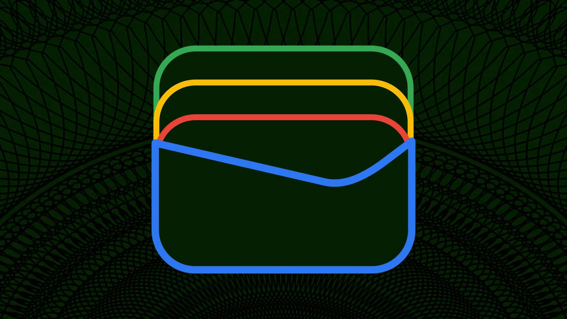 Ứng dụng Google Wallet hiển thị thẻ tín dụng và số dư trên màn hình điện thoại